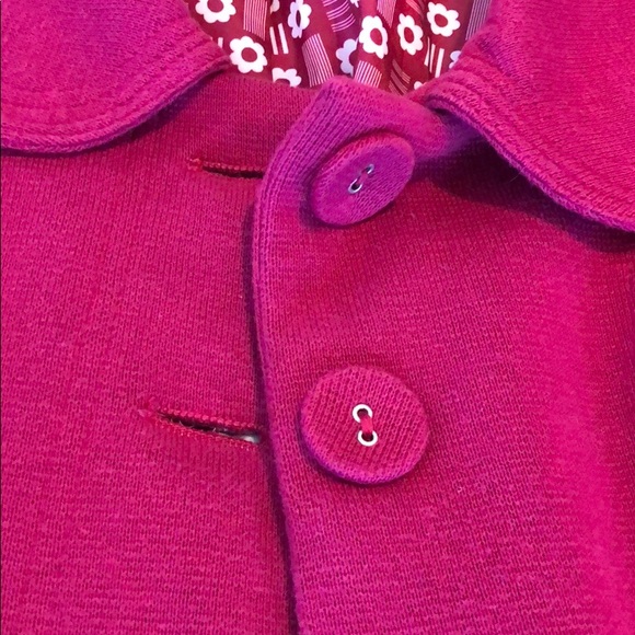 Darling magenta coat Forever 21 - Picture 3 of 8